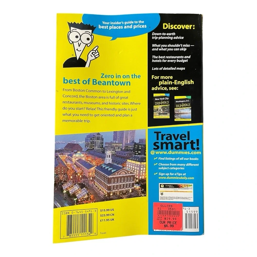 Boston For Dummies 2nd Edition‎ Paperback